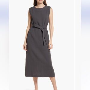 Faherty Dream Costa Sleeveless Organic Cotton Gauze Dress